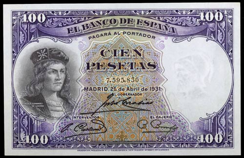 1931. 100 pesetas. (Ed. C11) (Ed. ... 
