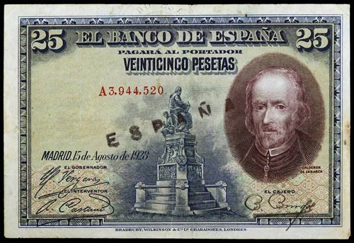1928. 25 pesetas. (Ed. D4) (Ed. ... 