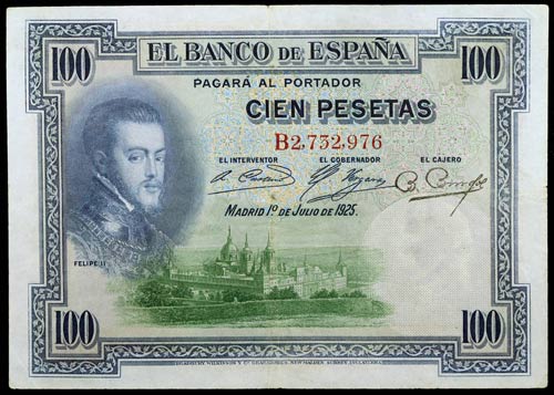 1925. 100 pesetas. (Ed. D11) (Ed. ... 