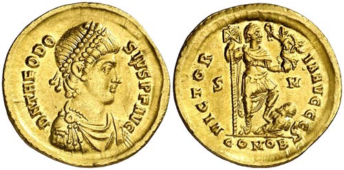 (393-395 d.C.). Teodosio I. ... 