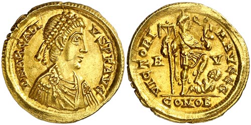 (402-403 d.C.). Arcadio. Ravena. ... 
