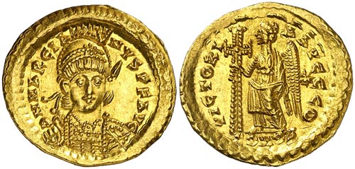 (450-457 d.C.). Marciano. ... 