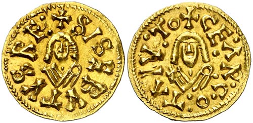 Sisebuto (612-621). Cesaragusta ... 