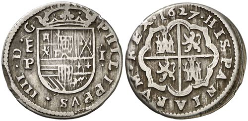 1627. Felipe IV. Segovia. P. 1 ... 
