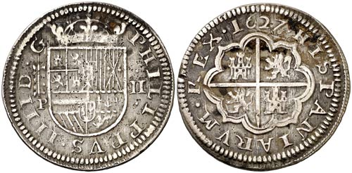 1627. Felipe IV. Segovia. P. 2 ... 
