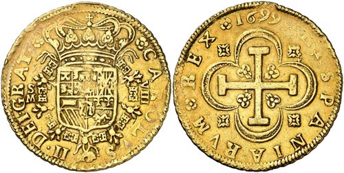 1699. Carlos II. Sevilla. M. 8 ... 