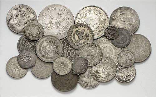 Conjunto de 24 monedas de diversos ... 
