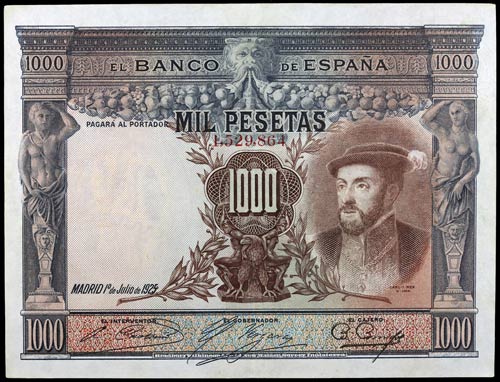 1925. 1000 pesetas. (Ed. B133) ... 