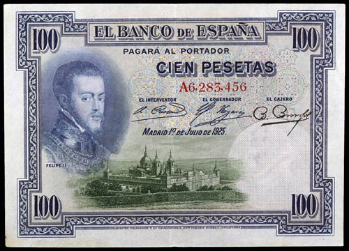 1925. 100 pesetas. (Ed. BD11) (Ed. ... 