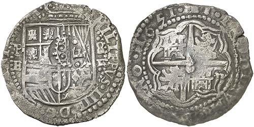 1651. Felipe IV. Potosí. E ... 