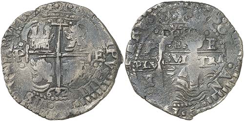 1654. Felipe IV. Potosí. E. 8 ... 