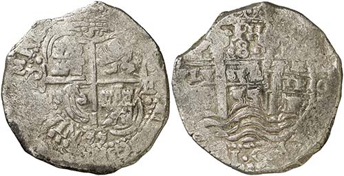 1655. Felipe IV. Potosí. E. 8 ... 