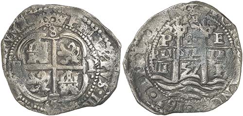 1657. Felipe IV. Potosí. E. 8 ... 