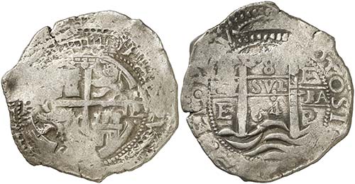 1664. Felipe IV. Potosí. E. 8 ... 