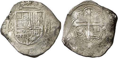 1608. Felipe III. México. A. 8 ... 