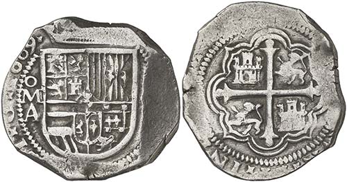 1609. Felipe III. México. A. 8 ... 
