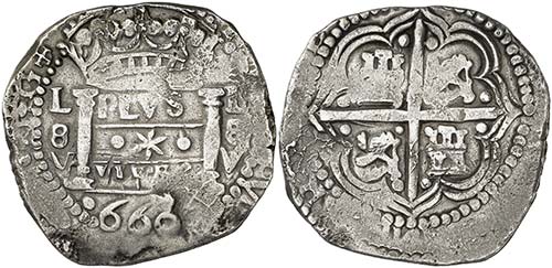 1660. Felipe IV. Lima. V. 8 ... 