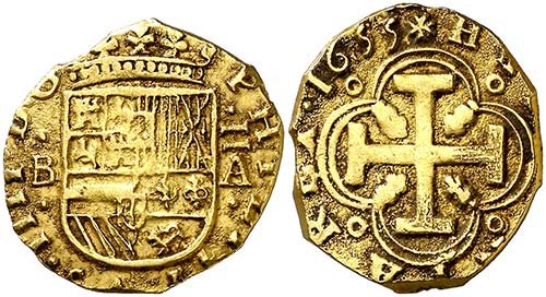 1655/3. Felipe IV. Barcelona. A. 2 ... 