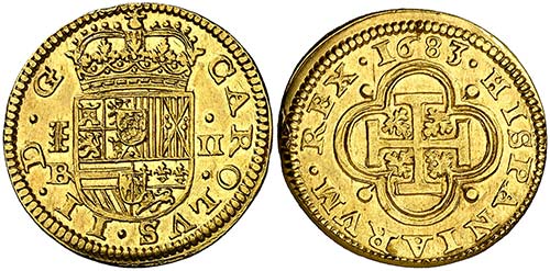 1683. Carlos II. Segovia. BR. 2 ... 