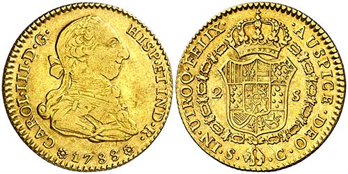 1788/7. Carlos III. Sevilla. C. 2 ... 