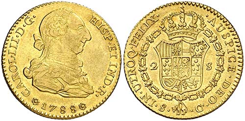 1788. Carlos III. Sevilla. C/CM. 2 ... 