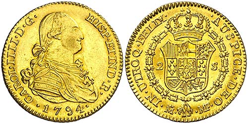 1794. Carlos IV. Madrid. MF. 2 ... 