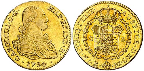 1794. Carlos IV. Madrid. M. 2 ... 