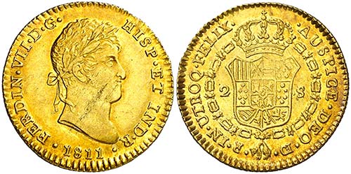 1811. Fernando VII. Cádiz. CI. 2 ... 