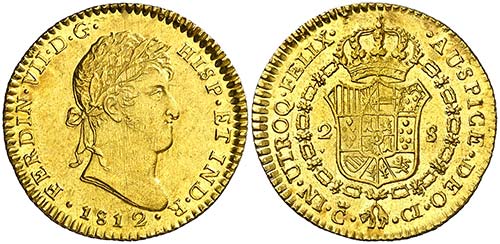 1812. Fernando VII. Cádiz. CI. 2 ... 