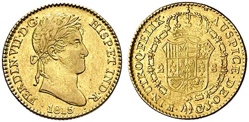 1815/4. Fernando VII. Madrid. ... 