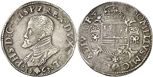1563. Felipe II. Nimega. 1/2 ... 