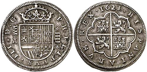 1621. Felipe III. Segovia. . 4 ... 