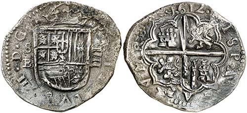 1612. Felipe III. Sevilla. B. 4 ... 