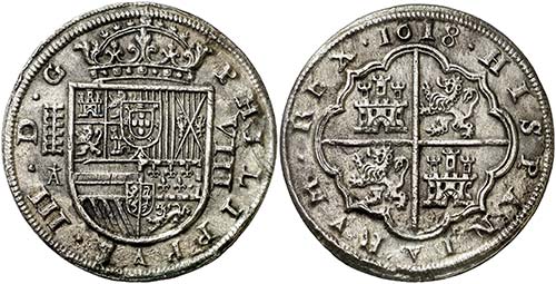 1618. Felipe III. Segovia. . 8 ... 