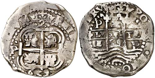 1659. Felipe IV. Potosí. E. 2 ... 