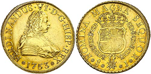 1753. Fernando VI. Santiago. J. 8 ... 