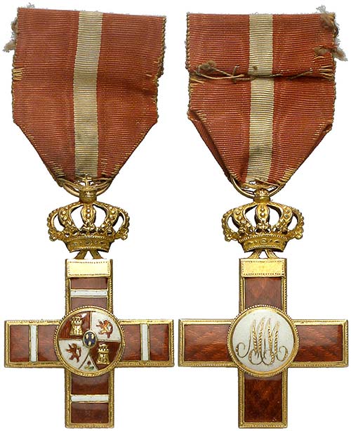 (1889-1931). Orden del mérito ... 