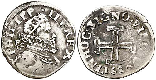 1620. Felipe III. Nápoles. FGC. 1 ... 