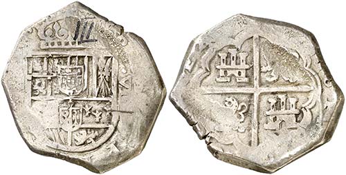 Felipe IV. (Sevilla). 8 reales. ... 