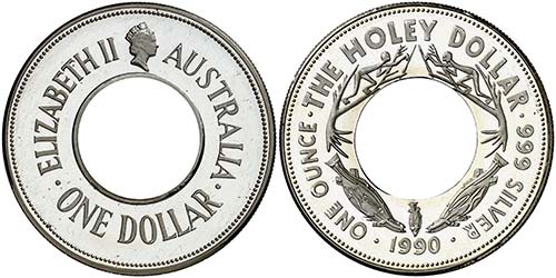 1990. Australia. Isabel II. 1 ... 