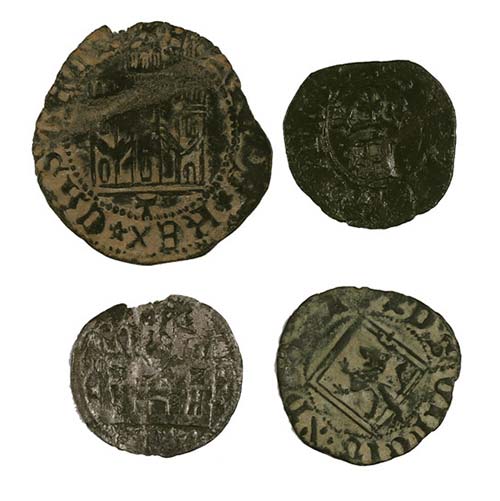 Lote de 3 monedas medievales ... 