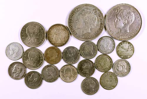 Lote de 20 monedas del Centenario ... 