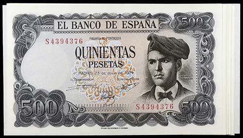 1971. 500 pesetas. (Ed. D74) (Ed. ... 