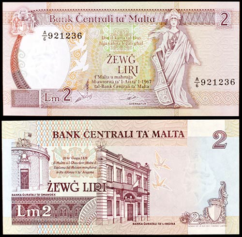 1967 (1989). Malta. Banco Central. ... 