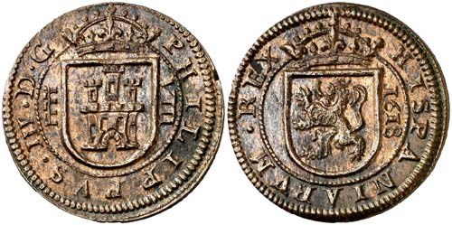 1618. Felipe III. Segovia. 8 ... 