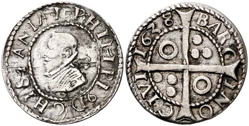 1638. Felipe IV. Barcelona. 1 ... 