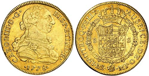 1778. Carlos III. Lima. MJ. 8 ... 