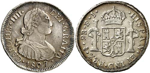 1807. Carlos IV. Santiago. FJ. 2 ... 
