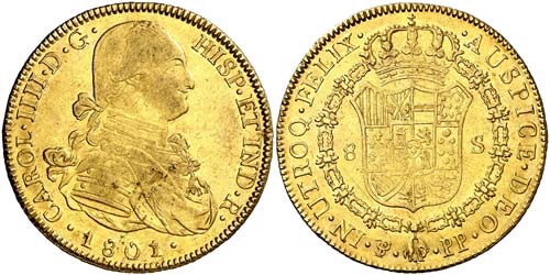 1801. Carlos IV. Potosí. PP. 8 ... 