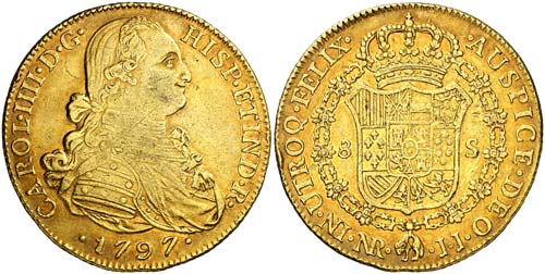 1797. Carlos IV. Santa Fe de Nuevo ... 